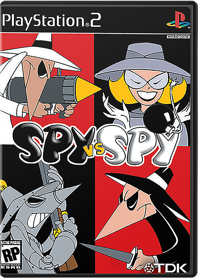 Spy vs. Spy box art for Playstation 2